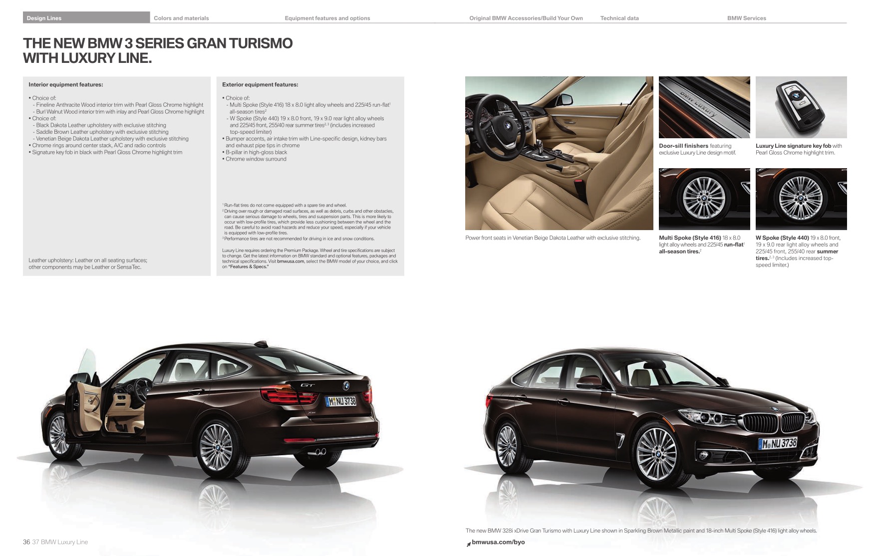 2014 BMW 3-Series GT Brochure Page 9